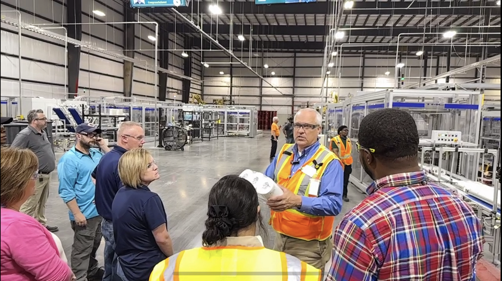 Cascades Tissue in Barnwell Engaging the Workforce Manufacturing in